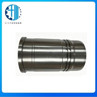 Гильза цилиндра S00004601 + 02 с водяными уплотнениями для двигателя Shangchai SC9DK SC10E, детали двигателя экскаватора XCMG